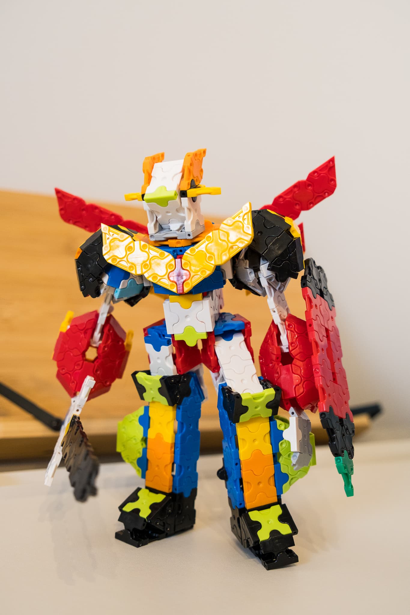 Me spotting up details of my creation.